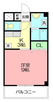 ケンハウス・秦野駅南口マンションの間取り画像