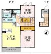 エクレールの間取り画像