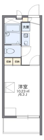 レオパレス戸塚踊場の間取り画像