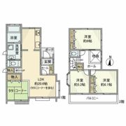 円行戸建の間取り画像