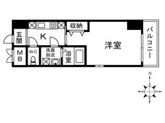 チェリーコート海老名の間取り画像