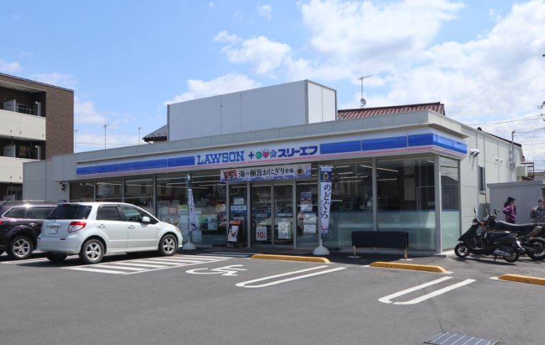 近くのローソン・スリーエフ 海老名門沢橋六丁目店まで334m（徒歩5分）