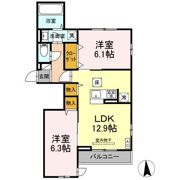 ブリーズコースト Aの間取り画像