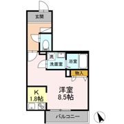 レ・パステック湘南平塚の間取り画像