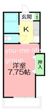 ヴィラクールの間取り画像