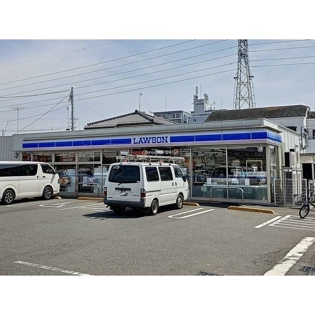 近くのローソン　大和深見東三丁目店まで450m（徒歩6分）