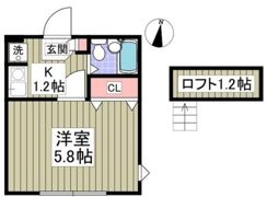シャルマンフジ湘南壱番館の間取り画像