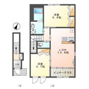 ウィング コート Bの間取り画像
