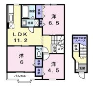 ミレニアム・Tの間取り画像