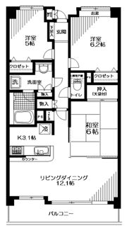 日神パレステージ辻堂の間取り画像