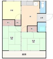 高橋貸家の間取り画像