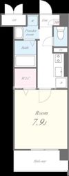 オーラヴィーヌの間取り画像