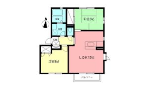 グリーンKIIの間取り画像
