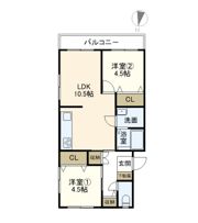南戸塚スカイハイツの間取り画像