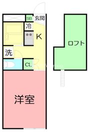 レオパレスサンハイムの間取り画像
