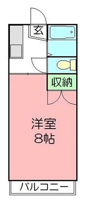 ハイツみかみの間取り画像