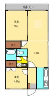 寺尾台マンションの間取り画像