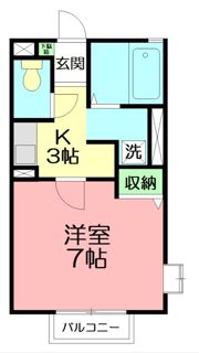 パル平塚の間取り画像