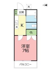 大木ハイムの間取り画像