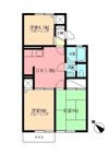 フォンテーヌBの間取り画像