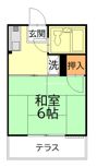 栢山フラットの間取り画像