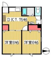 ウォームス永井の間取り画像