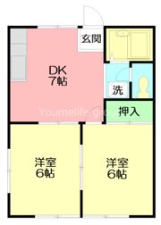メゾン石井の間取り画像