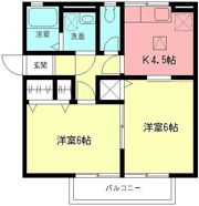 一之崎ハイツの間取り画像