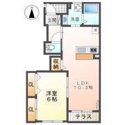 ハイムJの間取り画像