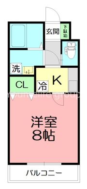 リュイール桜台の間取り画像