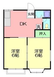 サンファーストBの間取り画像