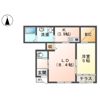大磯町生沢アパート新築工事の間取り画像
