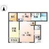 大磯町生沢アパート新築工事の間取り画像
