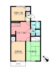 フォンテーヌBの間取り画像
