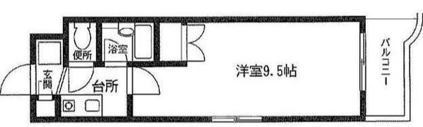 プランドール・Kの間取り画像