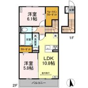 ドムス・クレストの間取り画像