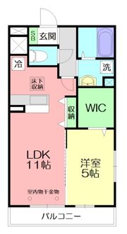 ドミール社家の間取り画像