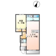 Un－erba （アンーエルバ）の間取り画像