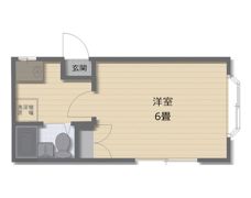 コーポラスクレインの間取り画像