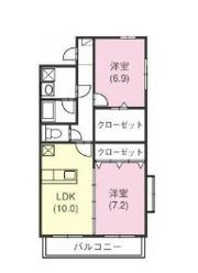 NYSマンションの間取り画像