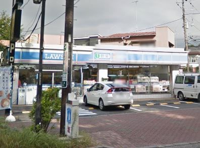 近くのローソン 藤沢西富店まで678m（徒歩9分）