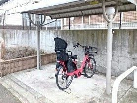 駐輪場が至近