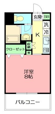ゼファール湘南Vの間取り画像