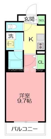 メゾンリヴェールの間取り画像