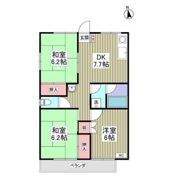 のぞみハイツの間取り画像