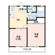 田園ハイツBの間取り画像