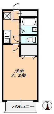 カンパーニュ北矢の間取り画像