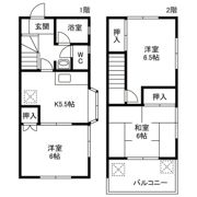 サンテラス松風の間取り画像