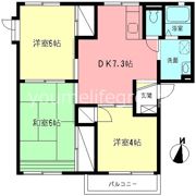 フレグランス渋沢IIIの間取り画像