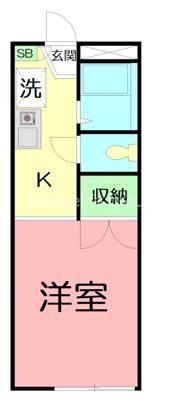 クイーンズKの間取り画像